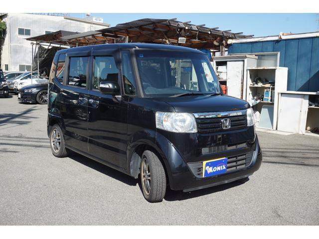 Ｎ－ＢＯＸ Ｇ　ＳＳパッケージ　両側電動スライドドア　スマートキー　社外ナビ　バックカメラ　フルセグＴＶ　Ｂｌｕｅｔｏｏｔｈオーディオ　ＥＴＣ　オートエアコン　純正アルミ（3枚目）