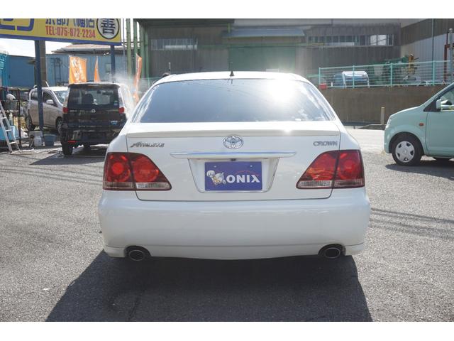 クラウン アスリート　６０ｔｈスペシャルエディション　純正ＨＤＤナビ　バックカメラ　フルセグＴＶ　シートヒーター　クルーズコントロール　スマートキー２コ　ＨＩＤ　オートライト　ＥＴＣ　社外ＡＷ（5枚目）