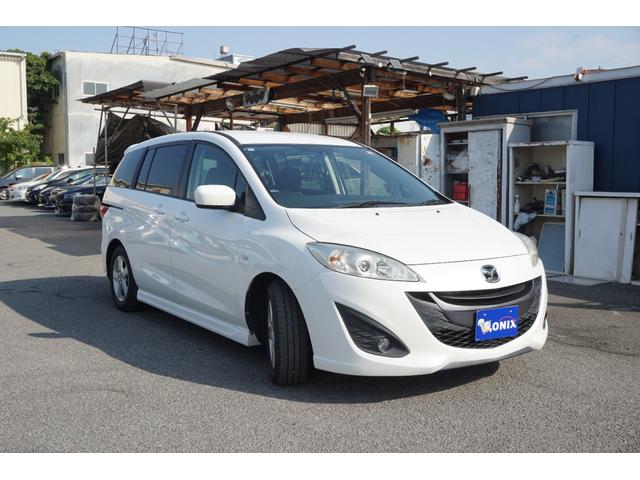 プレマシー ２０Ｓ－スカイアクティブ　両側電動スライドドア　社外ナビ　バックカメラ　フルセグＴＶ　Ｂｌｕｅｔｏｏｔｈオーディオ　スマートキー　ＨＩＤ　オートライト　ＥＴＣ　純正アルミ　オートエアコン　ステアリングスイッチ（3枚目）