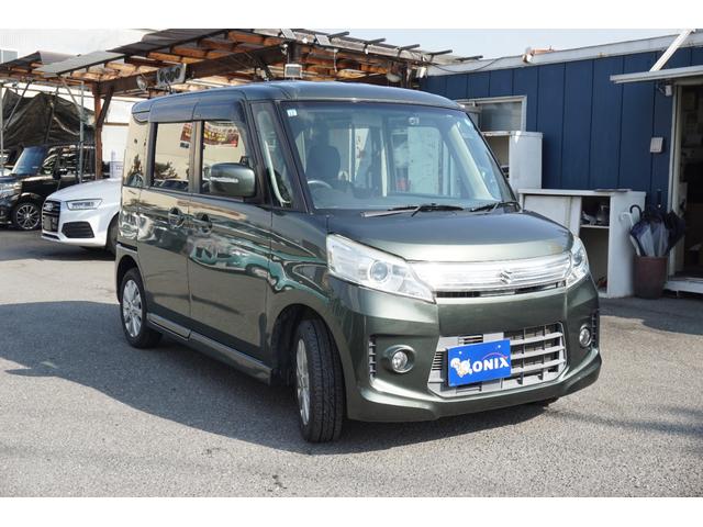 スペーシアカスタム XS 電動スライドドア スマートキー HID オートライト 純正アルミ(3枚目)