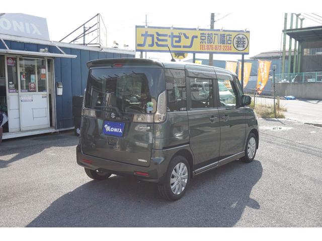 スペーシアカスタム XS 電動スライドドア スマートキー HID オートライト 純正アルミ(4枚目)