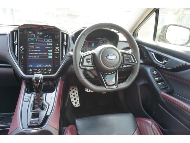 レヴォーグ STIスポーツ EX 本革 純正ナビ Fカメラ Bカメラ Sカメラ TV 衝突軽減S レーンキープ 車線逸脱警報 レーダークルーズ Pバックドア LEDヘッド オートライト ETC パドルS メモリ付Pシート 18AW(20枚目)