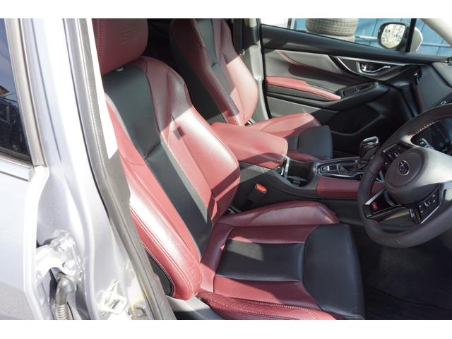 レヴォーグ STIスポーツ EX 本革 純正ナビ Fカメラ Bカメラ Sカメラ TV 衝突軽減S レーンキープ 車線逸脱警報 レーダークルーズ Pバックドア LEDヘッド オートライト ETC パドルS メモリ付Pシート 18AW(37枚目)