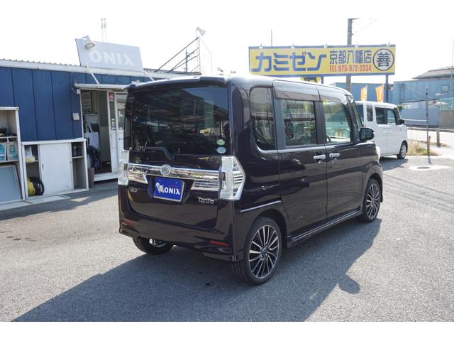 タント カスタムＲＳ　ＳＡ　両側電動スライドドア　４ＷＤ　衝突軽減システム　ＬＥＤヘッドライト　オートライト　社外アルミ　ターボ車　スマートキー　ＥＴＣ（4枚目）