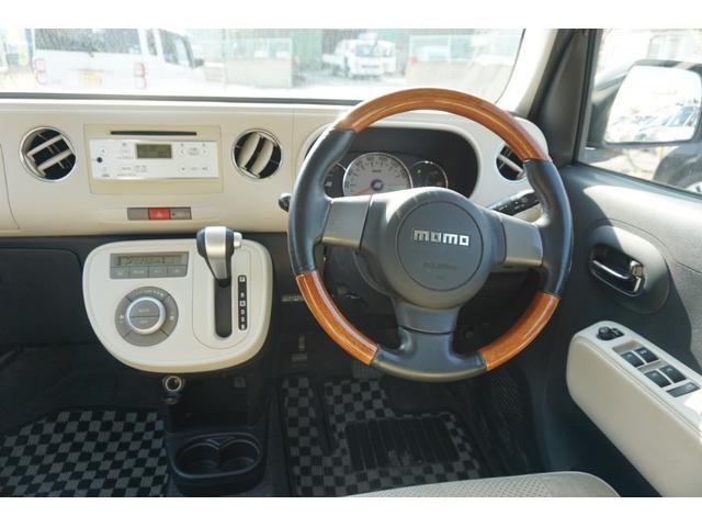 ミラココア ココアプラスＸ　ＭＯＭＯハンドル　スマートキー　純正オーディオ　オートエアコン　ルーフレール（10枚目）