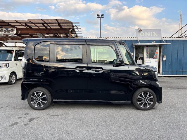 N-BOXカスタム G・L 電動スライドドア 社外ナビ バックカメラ フルセグTV Bluetoothオーディオ ドラレコ LEDヘッドライト オートライト ETC 純正アルミ スマートキー オートエアコン(8枚目)