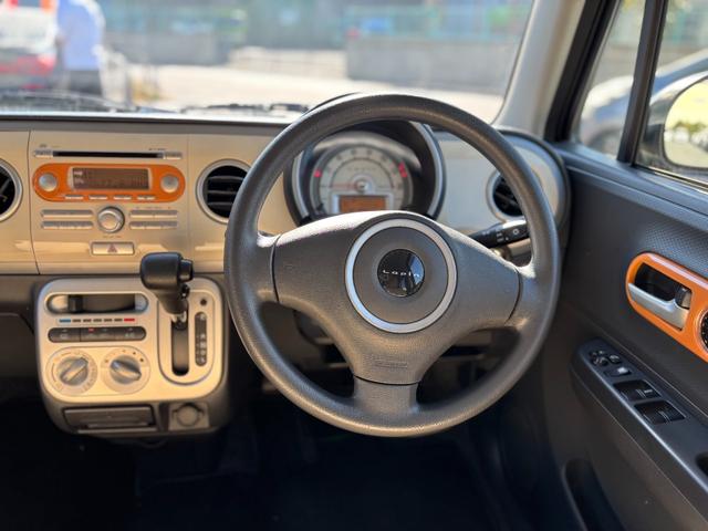 アルトラパン Ｘ　スマートキー　純正オーディオ　社外アルミ　プッシュスタート　車検令和９年３月（12枚目）