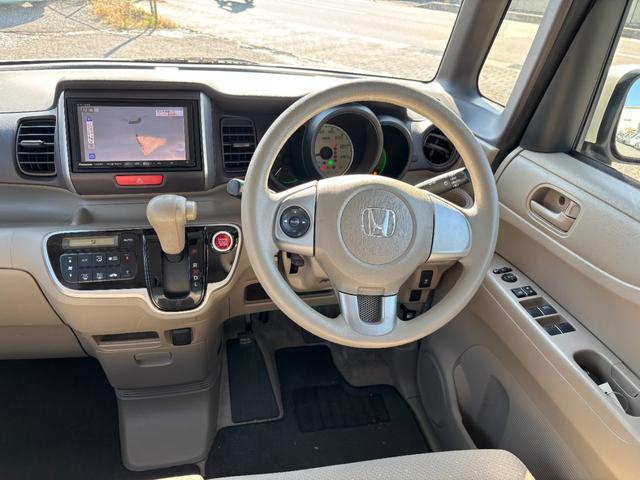 Ｎ－ＢＯＸ＋ Ｇ・Ｌパッケージ　両側電動スライドドア　スマートキー　社外ナビ　バックカメラ　フルセグＴＶ　Ｂｌｕｅｔｏｏｔｈオーディオ　ＨＩＤ　オートライト　オートエアコン（12枚目）