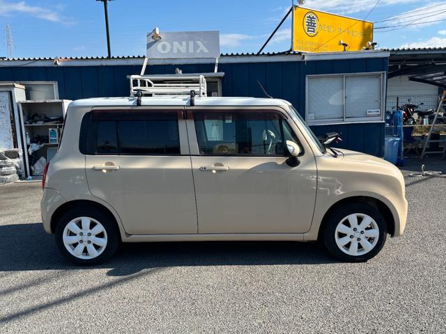 アルトラパン Ｘ　社外ナビ　バックカメラ　ＴＶ　スマートキー　純正アルミ　シートカバー（8枚目）