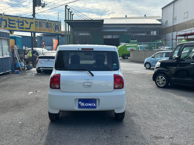 アルトラパン Ｘ　社外ナビ　フルセグＴＶ　Ｂｌｕｅｔｏｏｔｈオーディオ　スマートキー２コ　純正アルミ　ＥＴＣ（5枚目）