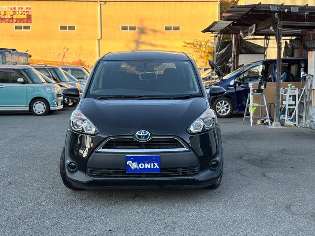 シエンタ ハイブリッドX 純正ナビ バックカメラ TV Bluetoothオーディオ スマートキー2コ 電動スライドドア ETC オートエアコン 社外アルミ 7人乗り(2枚目)