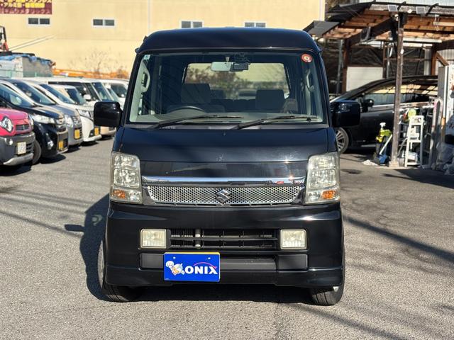 エブリイワゴン ＰＺターボスペシャル　ハイルーフ　両側電動スライドドア　オートステップ　ターボ車　キーレス　社外ナビ　フルセグＴＶ　Ｂｌｕｅｔｏｏｔｈオーディオ　ＨＩＤ　ＥＴＣ　社外アルミ　オートエアコン　ドラレコ（2枚目）