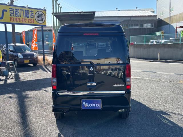 エブリイワゴン ＰＺターボスペシャル　ハイルーフ　両側電動スライドドア　オートステップ　ターボ車　キーレス　社外ナビ　フルセグＴＶ　Ｂｌｕｅｔｏｏｔｈオーディオ　ＨＩＤ　ＥＴＣ　社外アルミ　オートエアコン　ドラレコ（5枚目）