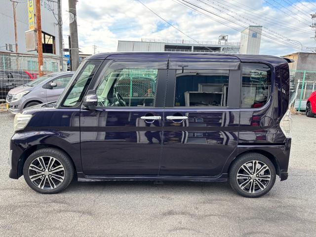 タント カスタムＲＳ　ＳＡ　純正８インチナビ　バックカメラ　フルセグＴＶ　Ｂｌｕｅｔｏｏｔｈオーディオ　両側電動スライドドア　ターボ車　衝突軽減システム　ＬＥＤヘッドライト　オートライト　ＥＴＣ　スマートキー　純正アルミ（7枚目）