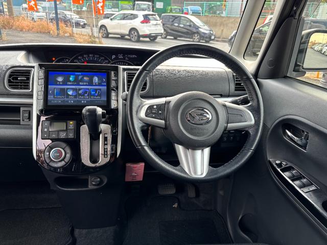 タント カスタムＲＳ　ＳＡ　純正８インチナビ　バックカメラ　フルセグＴＶ　Ｂｌｕｅｔｏｏｔｈオーディオ　両側電動スライドドア　ターボ車　衝突軽減システム　ＬＥＤヘッドライト　オートライト　ＥＴＣ　スマートキー　純正アルミ（13枚目）