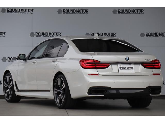 740i Mスポーツ 衝突軽減B・追クル・サンルーフ・LKA・BSA・ステアシ・Pアシ・360度カメラ・ドラレコ・レーダー・オートクロージャ・Pシート(ヒーター/クーラー)・エアサス・地ナビ・HKスピーカー(3枚目)