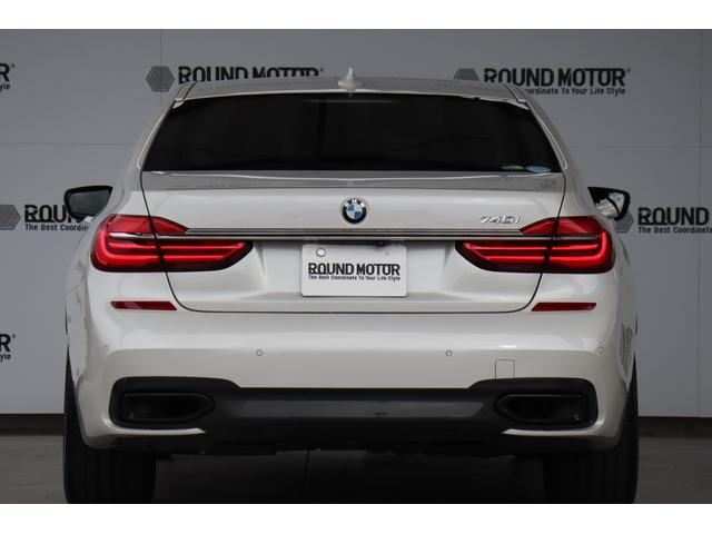 740i Mスポーツ 衝突軽減B・追クル・サンルーフ・LKA・BSA・ステアシ・Pアシ・360度カメラ・ドラレコ・レーダー・オートクロージャ・Pシート(ヒーター/クーラー)・エアサス・地ナビ・HKスピーカー(74枚目)