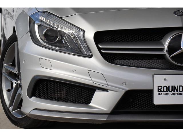 Ａクラス Ａ４５　ＡＭＧ　４Ｍ　ＥＧＳプレミアム１年保証付き　Ｒ１８ＡＷ・レッドキャリパー・前後センサー・バックカメラ・衝突軽減ブレーキ・追従クルコン・ブラインドスポット・パワーシート・シートヒーター・地デジナビ・ＣＤ・アイドリングストップ（5枚目）