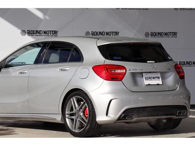 Ａクラス Ａ４５　ＡＭＧ　４Ｍ　ＥＧＳプレミアム１年保証付き　Ｒ１８ＡＷ・レッドキャリパー・前後センサー・バックカメラ・衝突軽減ブレーキ・追従クルコン・ブラインドスポット・パワーシート・シートヒーター・地デジナビ・ＣＤ・アイドリングストップ（7枚目）