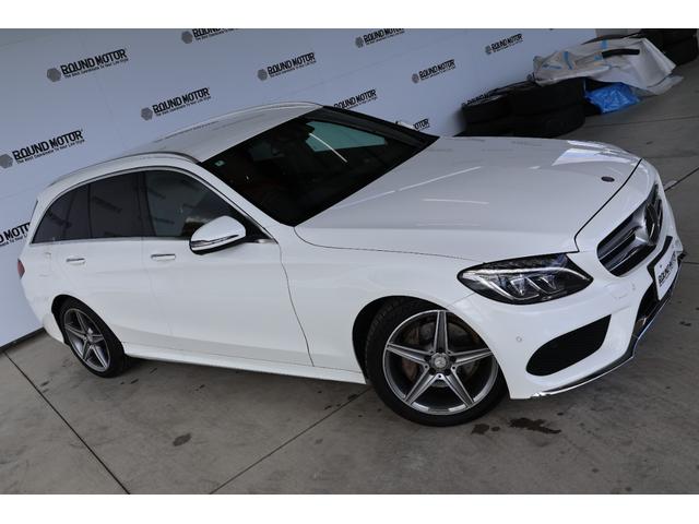 Ｃクラスステーションワゴン Ｃ２００　ステーションワゴン　スポーツ　レザーＰＫＧ・衝突軽減ブレーキ・追従クルコン・ＬＫＡ・ＢＳＡ・エアサス・Ｂカメラ・ナビ・ＤＴＶ・Ｂｌｕｅｔｏｏｔｈ・スマートキー・ステアシ・Ｐシート・シートヒーター・Ｐトランク・Ｒ１８ＡＷ（11枚目）