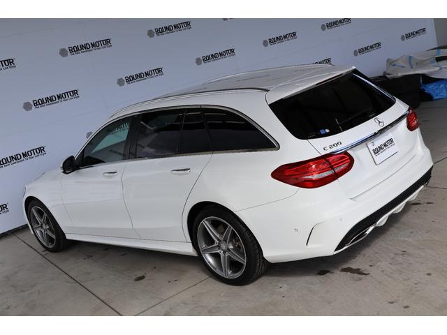 Ｃクラスステーションワゴン Ｃ２００　ステーションワゴン　スポーツ　レザーＰＫＧ・衝突軽減ブレーキ・追従クルコン・ＬＫＡ・ＢＳＡ・エアサス・Ｂカメラ・ナビ・ＤＴＶ・Ｂｌｕｅｔｏｏｔｈ・スマートキー・ステアシ・Ｐシート・シートヒーター・Ｐトランク・Ｒ１８ＡＷ（12枚目）