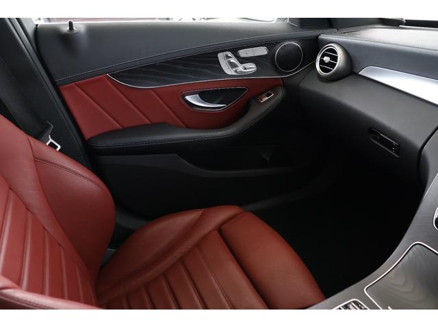 Ｃクラスステーションワゴン Ｃ２００　ステーションワゴン　スポーツ　レザーＰＫＧ・衝突軽減ブレーキ・追従クルコン・ＬＫＡ・ＢＳＡ・エアサス・Ｂカメラ・ナビ・ＤＴＶ・Ｂｌｕｅｔｏｏｔｈ・スマートキー・ステアシ・Ｐシート・シートヒーター・Ｐトランク・Ｒ１８ＡＷ（32枚目）