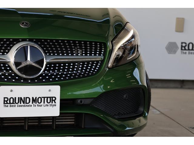Aクラス A180 AMG スタイル エルバイトグリーン・サンルーフ・ディスプレイオーディオ・ドラレコ・Pシート・シートヒーター・スマートキー・Bカメラ・DTV・ナビ・衝突軽減ブレーキ・追従クルコン・LKA・BSA(7枚目)
