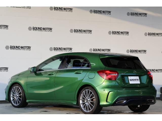 Aクラス A180 AMG スタイル エルバイトグリーン・サンルーフ・ディスプレイオーディオ・ドラレコ・Pシート・シートヒーター・スマートキー・Bカメラ・DTV・ナビ・衝突軽減ブレーキ・追従クルコン・LKA・BSA(8枚目)