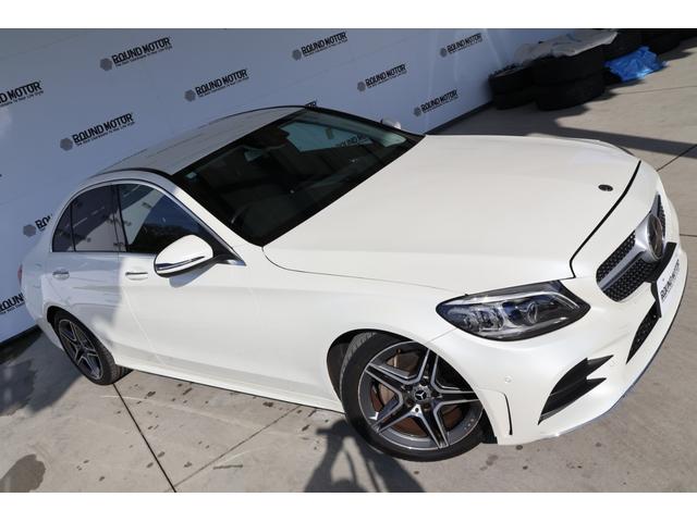 Cクラス C220d ローレウスエディション ディスプレイオーディオ・衝突軽減ブレーキ・追従クルコン・LKA・LCA・BSA・ステアシ・ナビ・DTV・Bluetooth・バックカメラ・Pアシスト・パワーシート・シートヒーター・R18AW(10枚目)