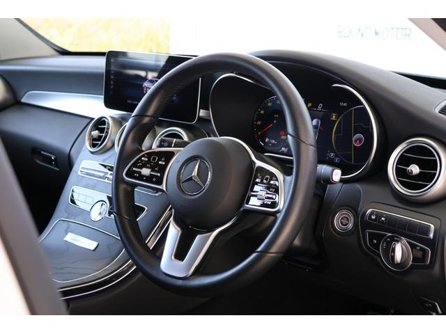 Cクラス C220d ローレウスエディション ディスプレイオーディオ・衝突軽減ブレーキ・追従クルコン・LKA・LCA・BSA・ステアシ・ナビ・DTV・Bluetooth・バックカメラ・Pアシスト・パワーシート・シートヒーター・R18AW(13枚目)