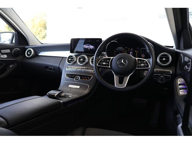 Cクラス C220d ローレウスエディション ディスプレイオーディオ・衝突軽減ブレーキ・追従クルコン・LKA・LCA・BSA・ステアシ・ナビ・DTV・Bluetooth・バックカメラ・Pアシスト・パワーシート・シートヒーター・R18AW(15枚目)