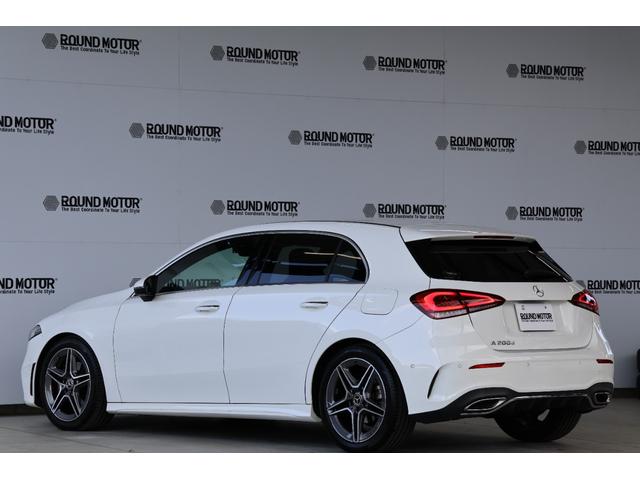 Aクラス A200d AMGライン レザーEXPKG・衝突軽減ブレーキ・追従クルコン・LKA・BSA・LCA・Pアシスト・ステアシ・360度カメラ・地ナビ・Bluetooth・Pシート・シートヒーター・R18AW・ドラレコ(7枚目)