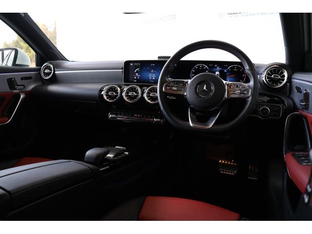 Aクラス A200d AMGライン レザーEXPKG・衝突軽減ブレーキ・追従クルコン・LKA・BSA・LCA・Pアシスト・ステアシ・360度カメラ・地ナビ・Bluetooth・Pシート・シートヒーター・R18AW・ドラレコ(15枚目)