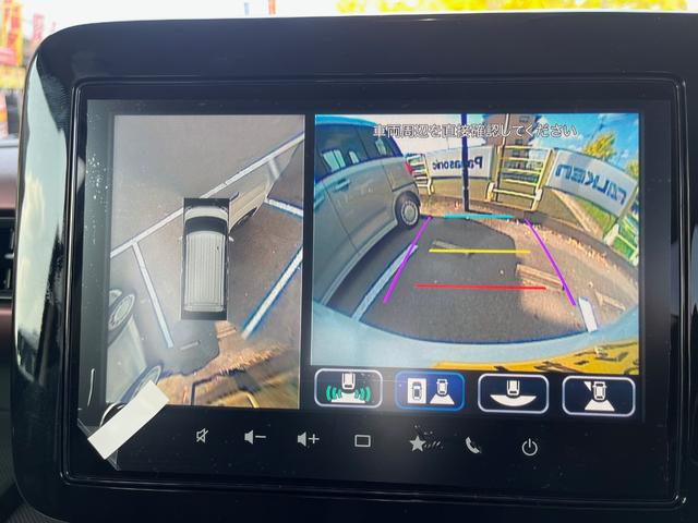 スペーシアカスタム ハイブリッドＸＳ　スズキコネクト対応スマートフオン連携メモリーナビゲーション９インチ　全方位モニター　ＬＥＤヘッド＆フオグ　スズキセーフテイーサポート　マット　バイザー　ＥＴＣ　ＴＶＫＩＴ（16枚目）