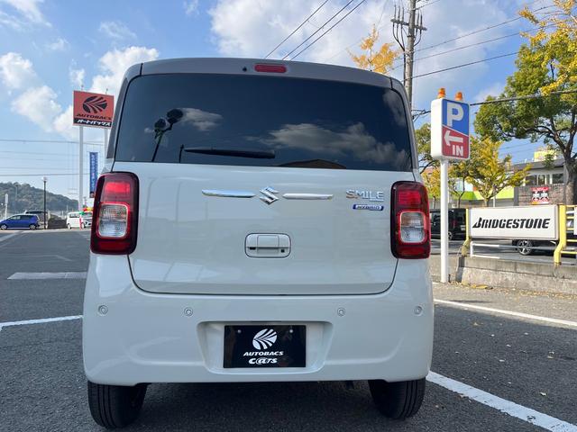 ワゴンＲスマイル ハイブリッドＸ　９インチ全方位モニター付ナビ・ＴＶ・ＤＶＤ／ＣＤ・ＦＭ／ＡＭ・ＢＴ　スズキコネクト対応　ＬＥＤヘッド＆フオグ　シートヒーター　両側パワスラ全車速追従機能付き（3枚目）