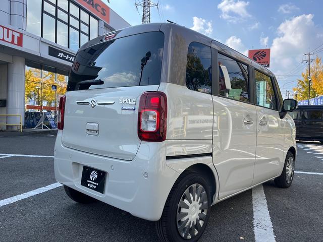 ワゴンＲスマイル ハイブリッドＸ　９インチ全方位モニター付ナビ・ＴＶ・ＤＶＤ／ＣＤ・ＦＭ／ＡＭ・ＢＴ　スズキコネクト対応　ＬＥＤヘッド＆フオグ　シートヒーター　両側パワスラ全車速追従機能付き（8枚目）