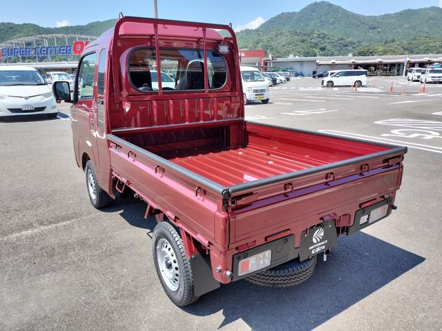 ハイゼットトラック ジャンボエクストラ　届出済未使用車　４ＷＤ　スマホ連携９型ディスプレイオーディオ　バックカメラ　ドラレコ　プロテクターパック　ワイドバイザー　フロアマット（8枚目）