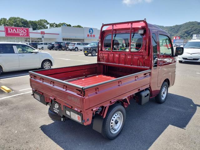 ハイゼットトラック ジャンボエクストラ　届出済未使用車　４ＷＤ　スマホ連携９型ディスプレイオーディオ　バックカメラ　ドラレコ　プロテクターパック　ワイドバイザー　フロアマット（9枚目）