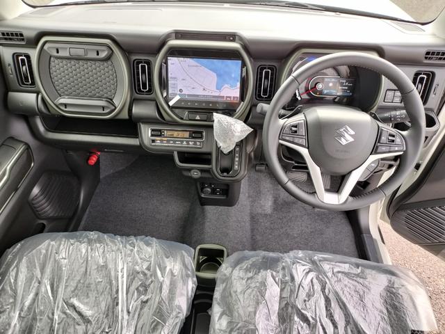 ハスラー タフワイルドターボ 届出済未使用車 全方位モニター付き9インチメモリーナビ スズキコネクト対応通信機装備車(2枚目)