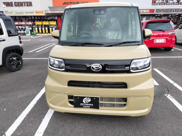 タント Ｘリミテッド　届出済未使用車　スマホ連携９インチディスプレイオーディオ　スマートパノラマパーキング　前後録画ドラレコ　フロアマット　ドアバイザー　ナンバーフレーム（2枚目）