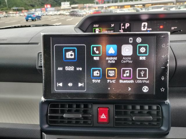タント Ｘリミテッド　届出済未使用車　スマホ連携９インチディスプレイオーディオ　スマートパノラマパーキング　前後録画ドラレコ　フロアマット　ドアバイザー　ナンバーフレーム（11枚目）