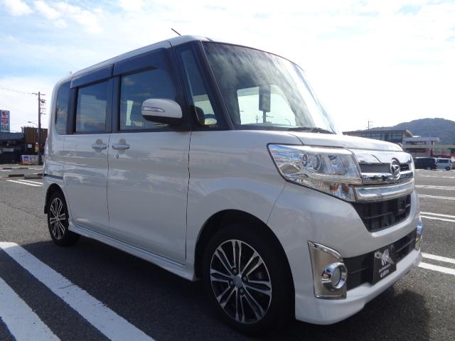 タント カスタムＲＳ　トップエディションＳＡ　両側パワスラ　社外地デジナビ　バックカメラ　ＥＴＣ　純正１５インチＡＷ　車検整備付（5枚目）