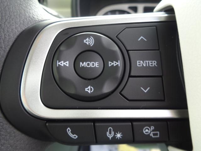 ムーヴキャンバス ストライプスGターボ LEDヘッド&フオグ ホットカップホルダー シートヒーター 両側パワスラ 9インチDPオーデイオ&スマートパノラマパーキング(18枚目)