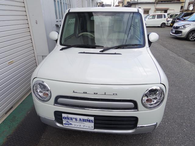 アルトラパンショコラ X スマートキー アイドリングストップ オートエアコン ナビ ワンセグTV ETC ナノイー HIDヘッドライト ウィンカーミラー(5枚目)