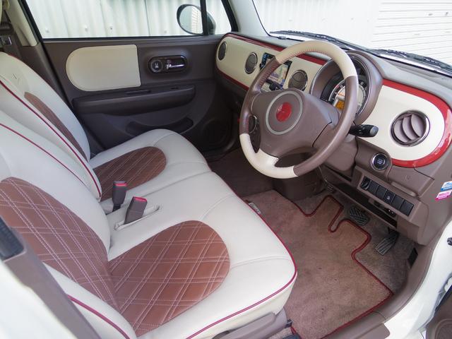 アルトラパンショコラ X スマートキー アイドリングストップ オートエアコン ナビ ワンセグTV ETC ナノイー HIDヘッドライト ウィンカーミラー(12枚目)