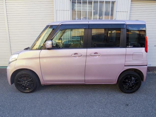 スペーシア Ｔ　ターボ　左電動スライド　ナビＴＶ　ＥＴＣ　社外１４インチアルミ　スマートキー　オートエアコン　アイドルストップ（3枚目）