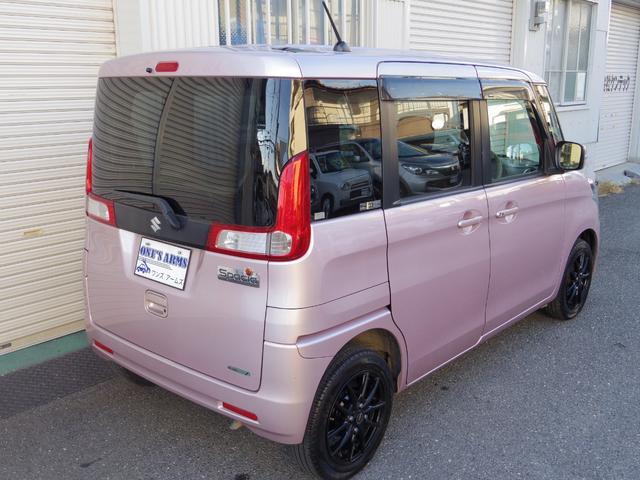 スペーシア Ｔ　ターボ　左電動スライド　ナビＴＶ　ＥＴＣ　社外１４インチアルミ　スマートキー　オートエアコン　アイドルストップ（7枚目）