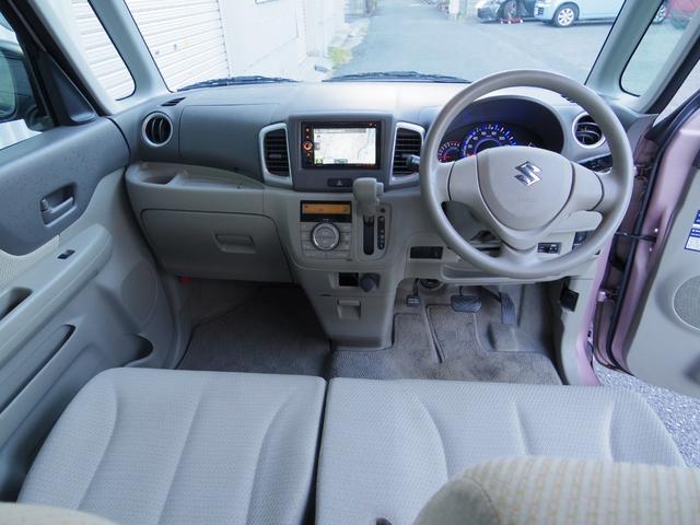 スペーシア Ｔ　ターボ　左電動スライド　ナビＴＶ　ＥＴＣ　社外１４インチアルミ　スマートキー　オートエアコン　アイドルストップ（12枚目）