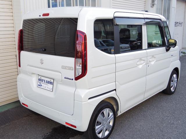 スペーシア ハイブリッドX 大画面360°カメラナビTV 追従クルコン 両側電動スライドドア 電動パ-キングブレーキ 後席オットマン 前席両側シートヒーター 360°ドラレコ ETC 衝突軽減ブレーキ LEDヘッドランプ(5枚目)