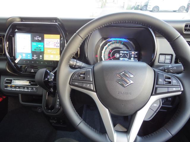 ハスラー ハイブリッドＸ　全方位カメラ　９インチナビ　アダプティブクルーズコントロール　前席シートヒーター　ディアルカメラレーダーブレーキサポート　ナビ　フルセグＴＶ　Ｂｌｕｅｔｏｏｔｈ（15枚目）